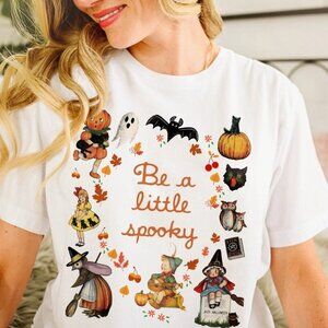 Be A Little Spooky Happy Halloween Graphic Fan Gift Costume T-shirt 05